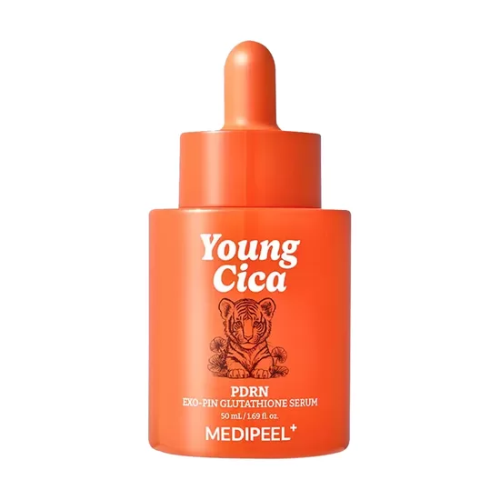 Izgaismojošs serums ar PDRN un glutationu pret pigmentāciju MEDIPEEL Young Cica PDRN Exo-Pin Glutathione Serum